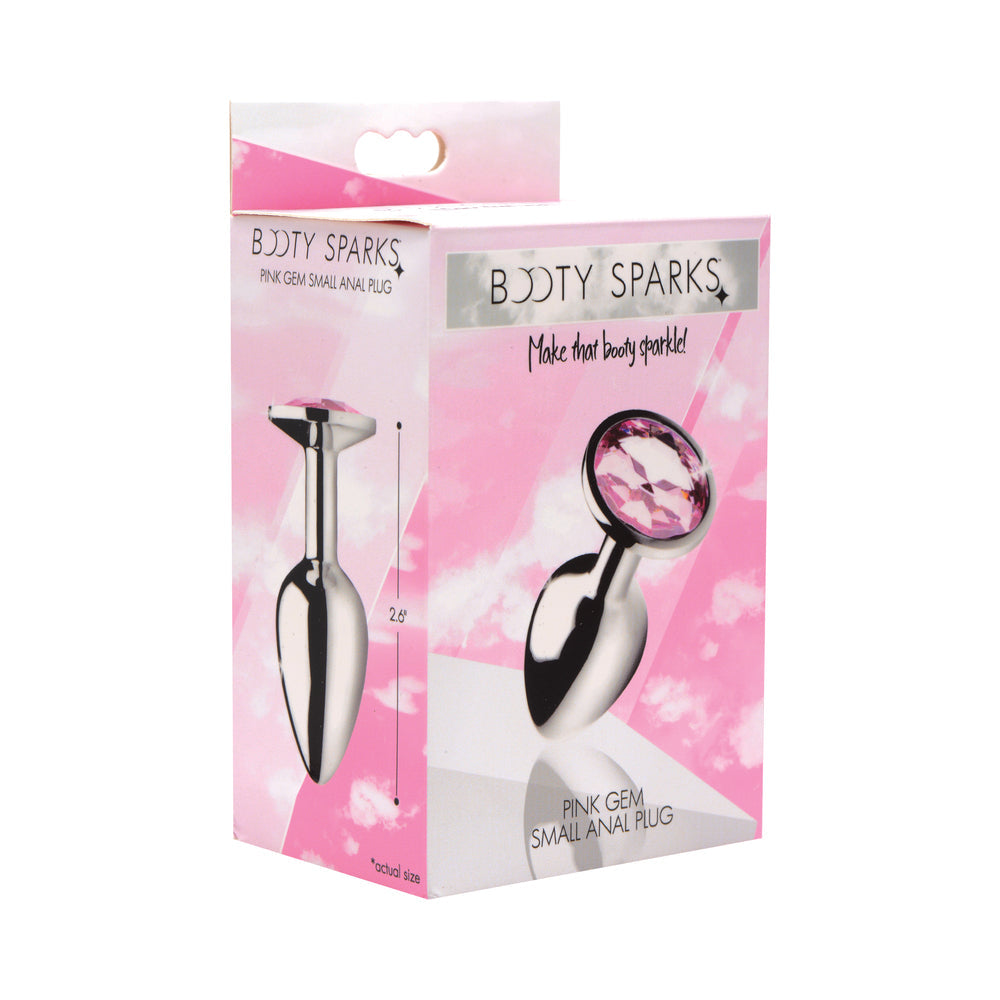 XR Brands Booty Sparks Pink Gem Anal Plug 