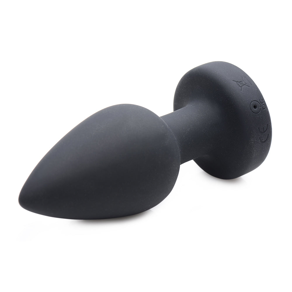 XR Brands Booty Sparks Rechargeable Light Up Vibrating Anal Plug with Remote Control M3