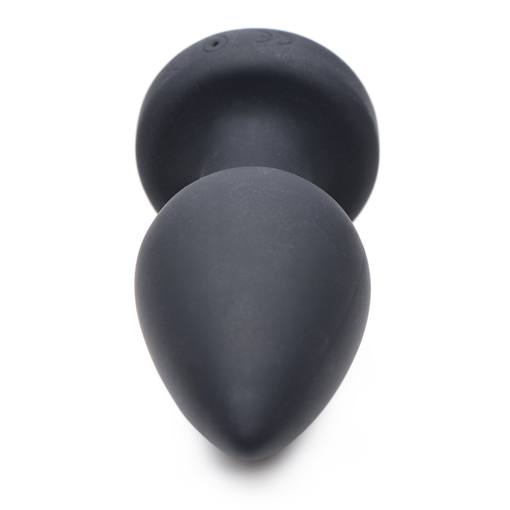 XR Brands Booty Sparks Rechargeable Light Up Vibrating Anal Plug with Remote Control M4