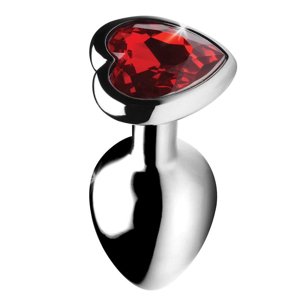 XR Brands Booty Sparks Red Heart Gem Anal Plug3
