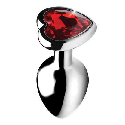 XR Brands Booty Sparks Red Heart Gem Anal Plug3