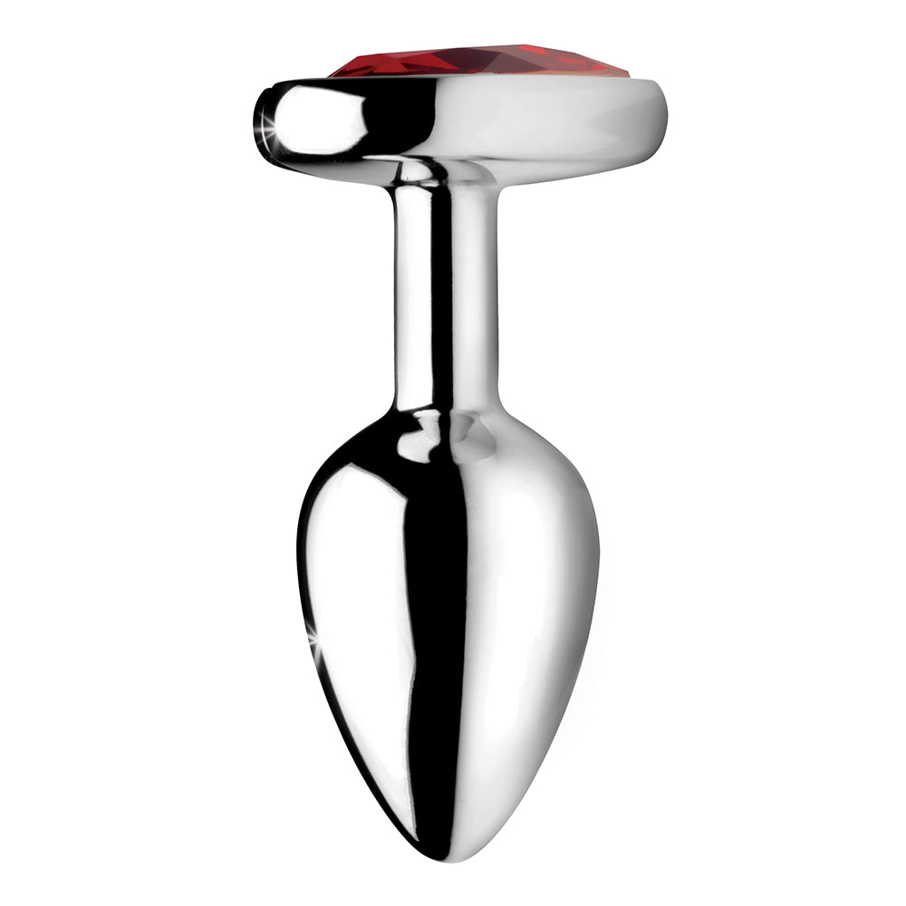 XR Brands Booty Sparks Red Heart Gem Anal Plug4