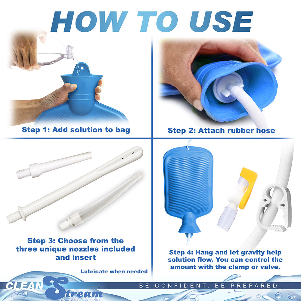 XR Brands CleanStream Deluxe Shower Enema Kit18