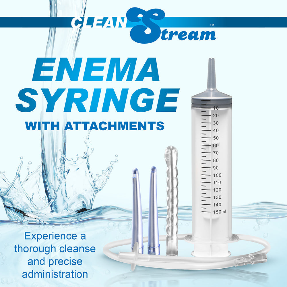 XR Brands CleanStream Enema Syringe with Attachments14