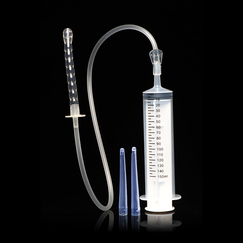 XR Brands CleanStream Enema Syringe with Attachments2