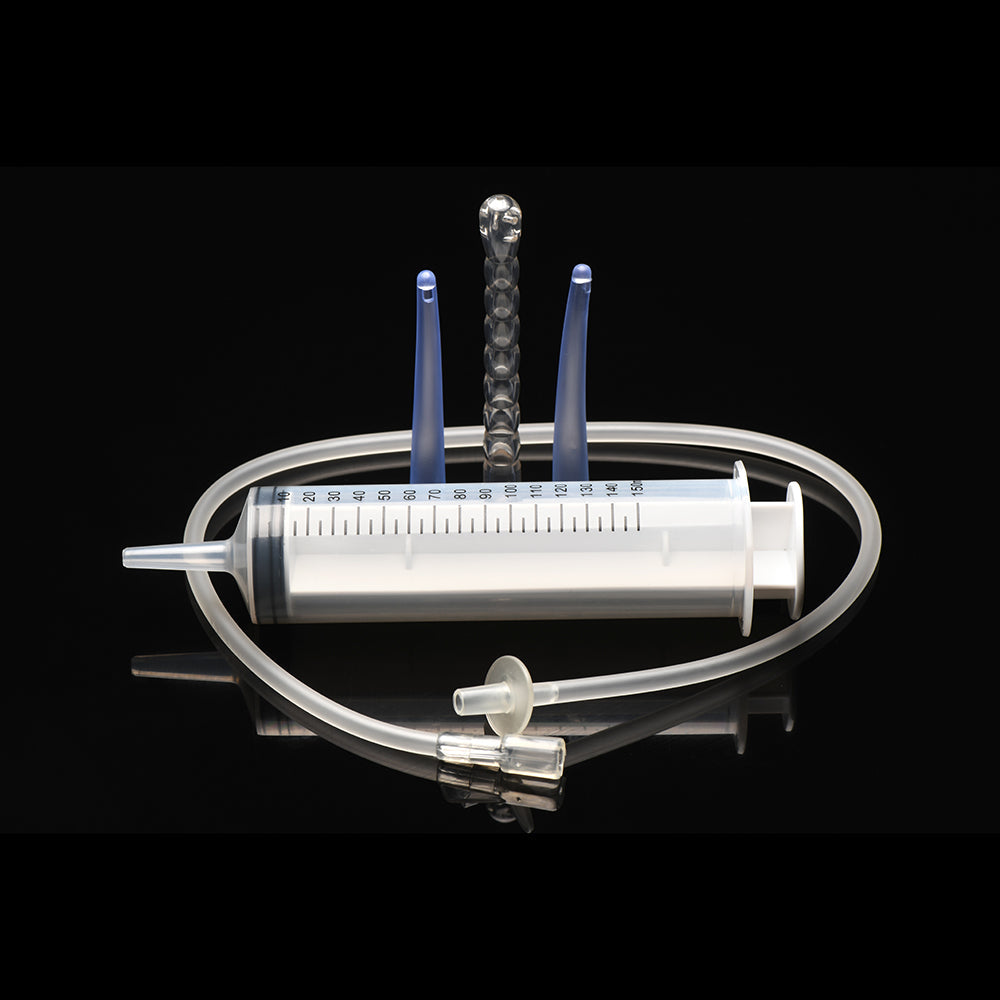 XR Brands CleanStream Enema Syringe with Attachments5