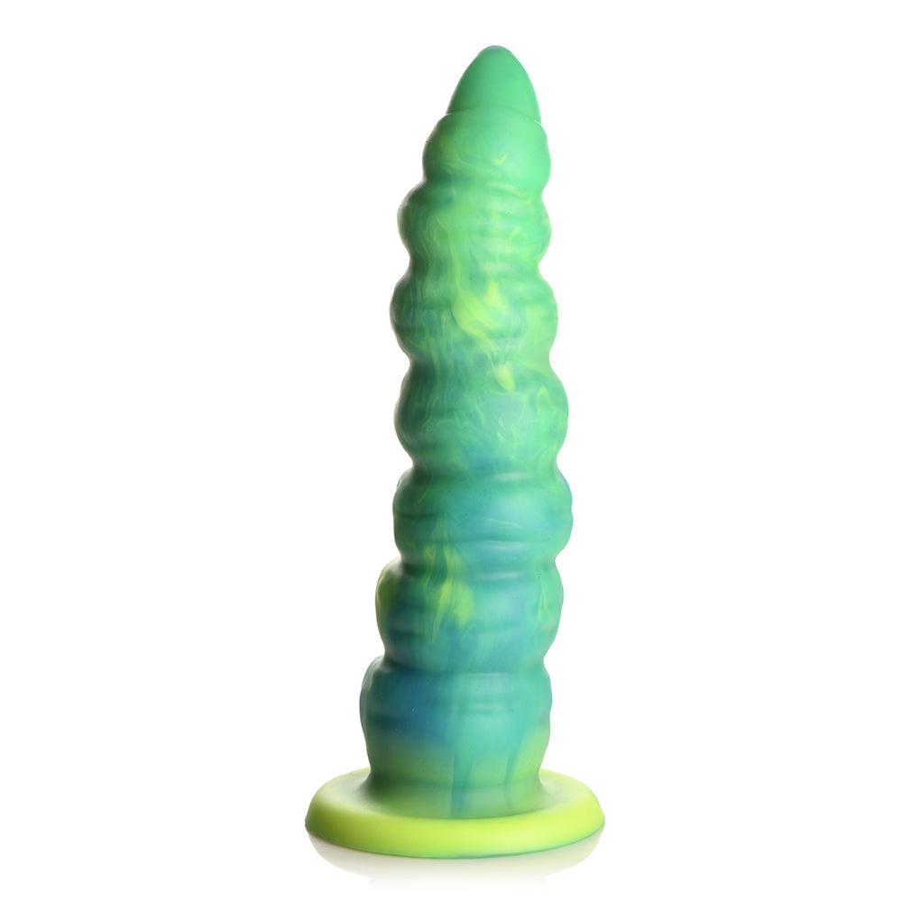 XR Brands Creature Cocks Squirmer Thrusting & Vibrating Silicone Dildo4