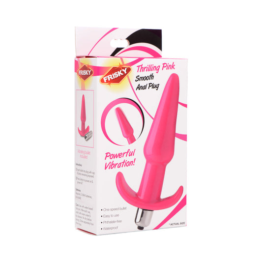 XR Brands Frisky Thrilling Smooth Anal Plug 