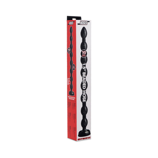 XR Brands Hosed 1.5 in. Beaded Hose 19 in. Long 