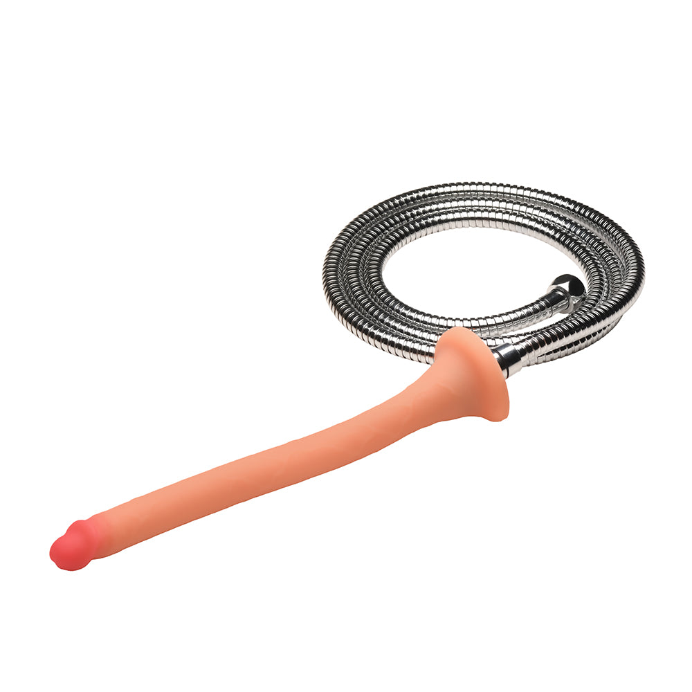 XR Brands Hosed 12 in. Slim Silicone Enema Hose 8