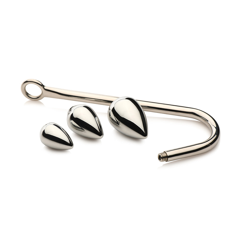 XR Brands Master Series Anal Hook Trainer Anal Hook with 3 Plugs 4