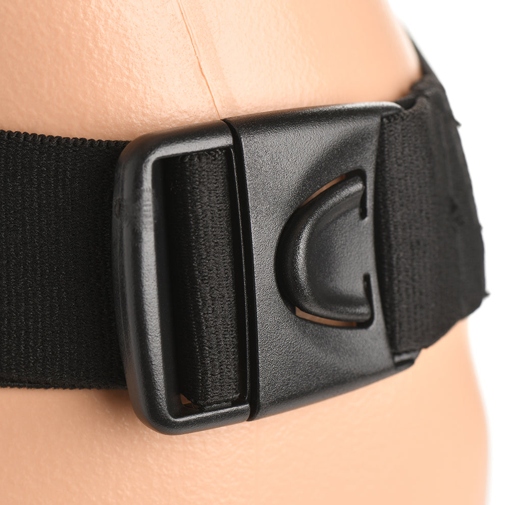 XR Brands Master Series P-Spot Plugger Trainer 3-Piece Silicone Set with Harness 8