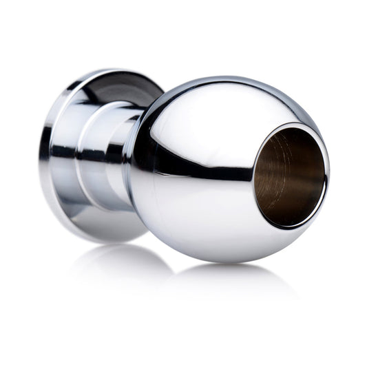 XR Brands Master Series Small Abyss Steel Hollow Anal Plug 1