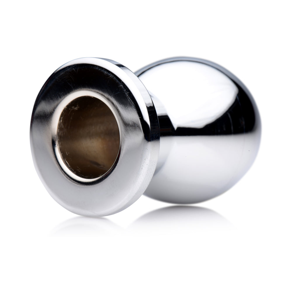 XR Brands Master Series Small Abyss Steel Hollow Anal Plug 2