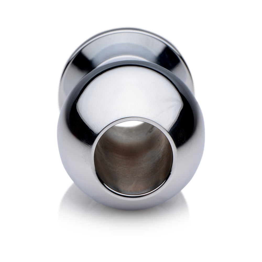 XR Brands Master Series Small Abyss Steel Hollow Anal Plug 3