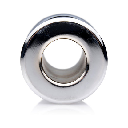 XR Brands Master Series Small Abyss Steel Hollow Anal Plug 7