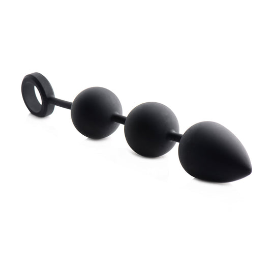 XR Brands Tom of Finland Large Silicone Weighted Anal Ball Plug 1