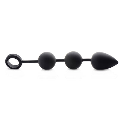 XR Brands Tom of Finland Large Silicone Weighted Anal Ball Plug 2