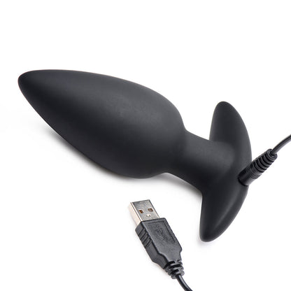 XR Brands Whisperz Voice Activated 10X Vibrating Butt Plug with Remote 8