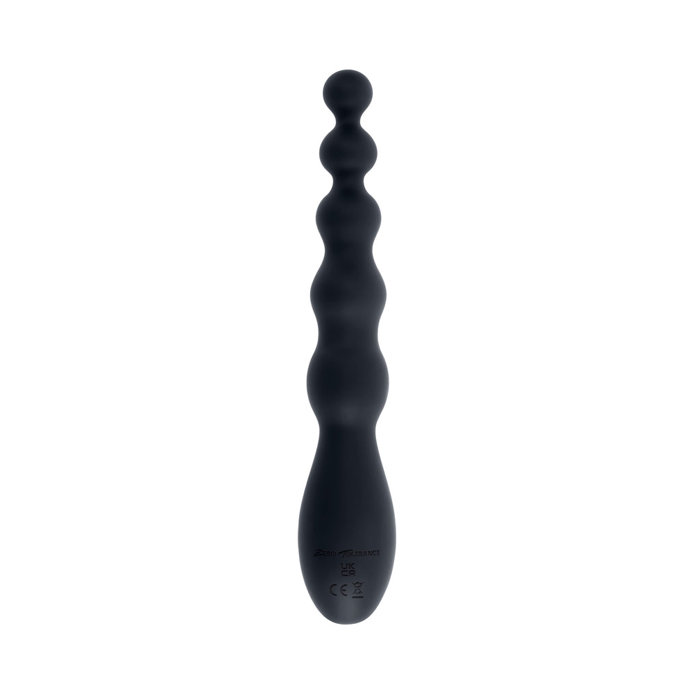 Zero Tolerance Backdoor Baton Rechargeable Anal Vibrator Silicone Black 4