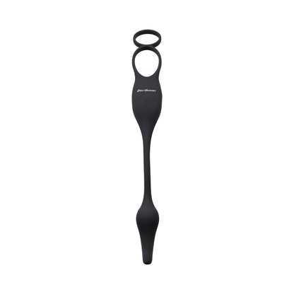 Zero Tolerance Plug & Tug Rechargeable Vibrating C-Ring Combo Silicone Black 1