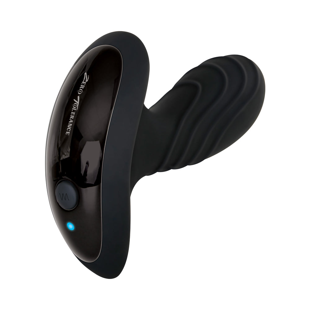 Zero Tolerance The Gentleman Rechargeable Vibrating Silicone Prostate Massager Black 3