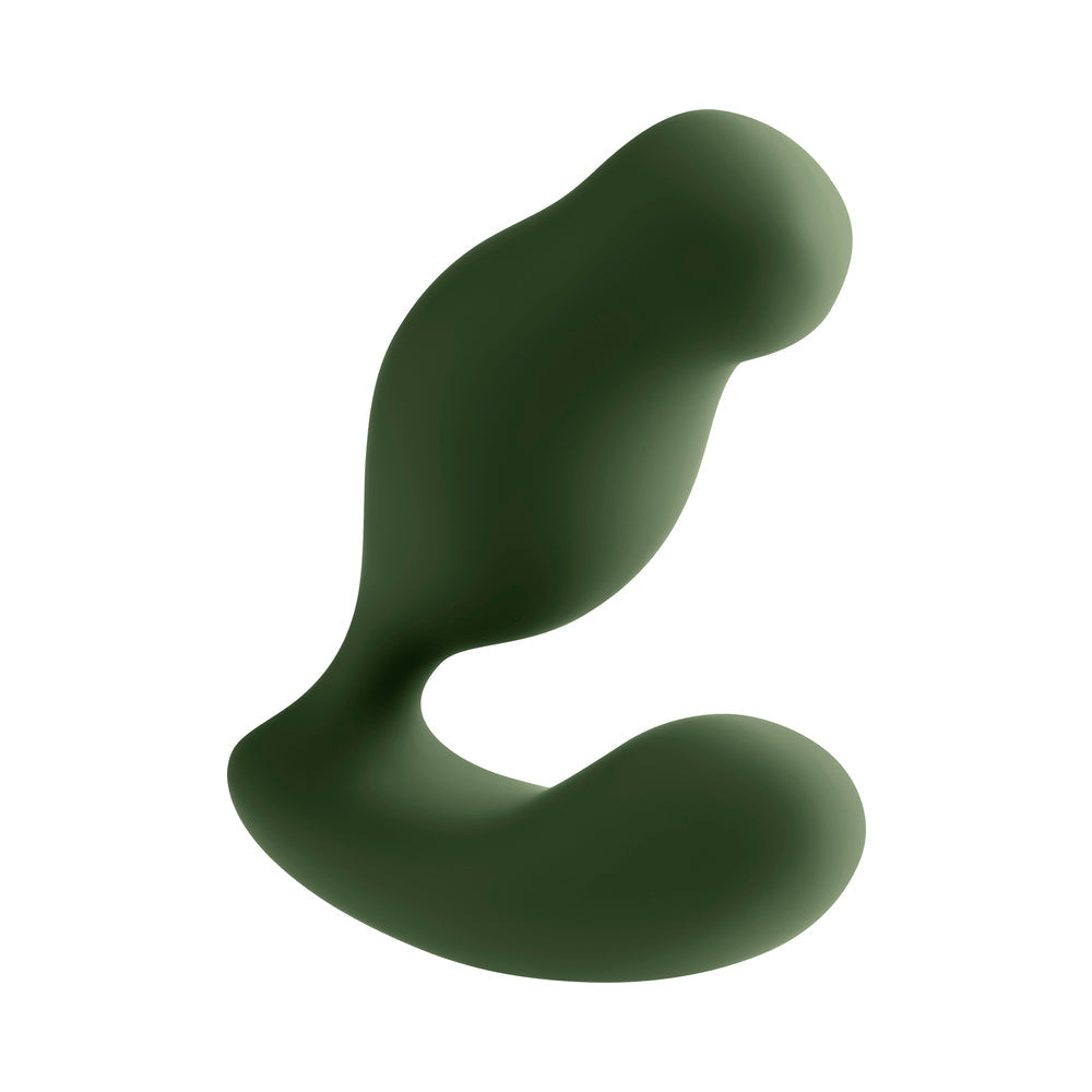 Zero Tolerance The Sergeant Rechargeable Vibrating Prostate Anal Vibe Silicone Green 2