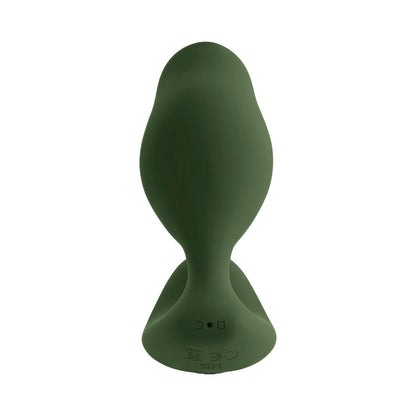 Zero Tolerance The Sergeant Rechargeable Vibrating Prostate Anal Vibe Silicone Green 4