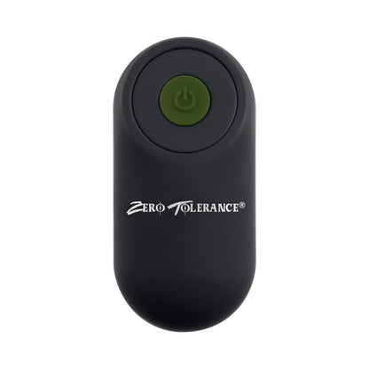 Zero Tolerance The Sergeant Rechargeable Vibrating Prostate Anal Vibe Silicone Green 8