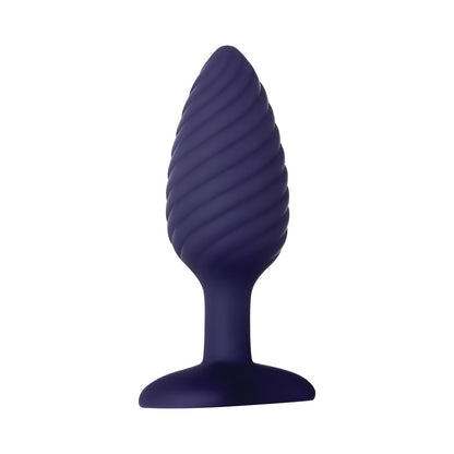 Zero Tolerance Wicked Twister Textured Vibrating Silicone Anal Plug Purple 3
